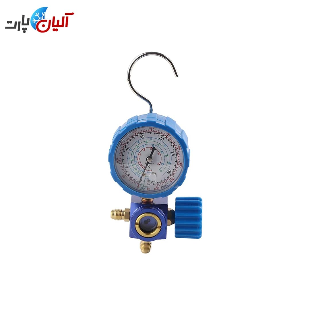 منیفولد سایدگلاس دار تک گیج والو
