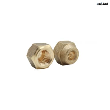 مهره برنجی کولرگازی سایز 1/4 مجموعه 2 عددی مدل سفارشی