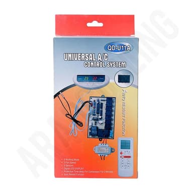 برد همه کاره کولر گازی  Universal A/C مدل QD-U11A