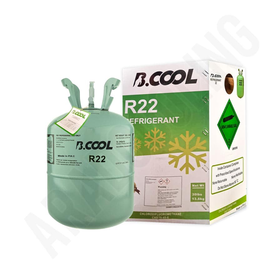 گاز مبرد بیکول Bcool مدلR22 (13.5 کیلویی)