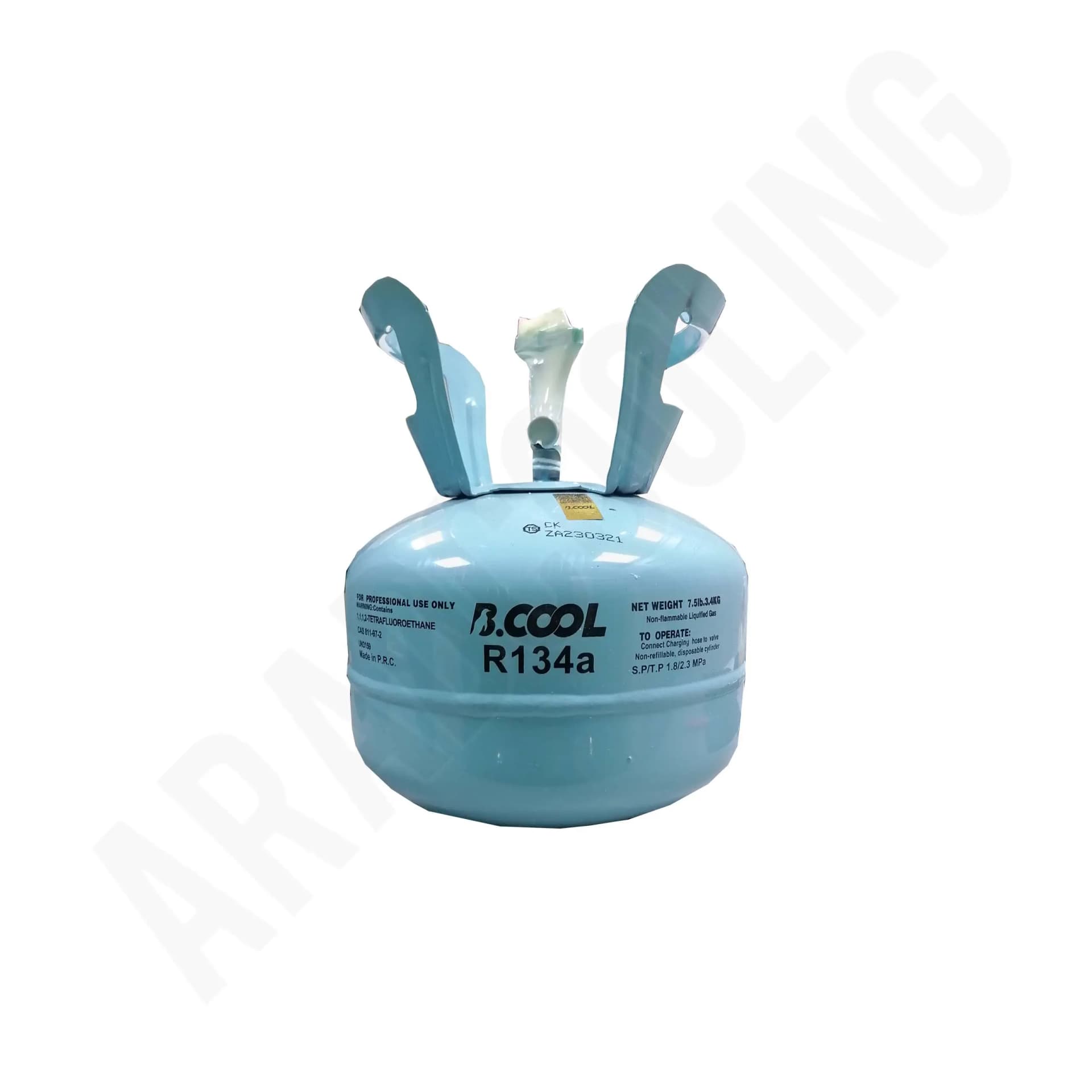 گاز مبرد بیکول BCOOL (3.400کیلو گرم)مدل R134a