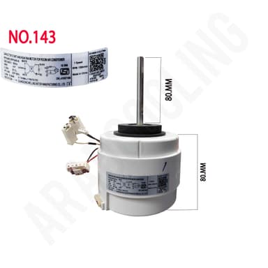 موتور فن پنل کولر گازی مدل RPG45C(RPG45-4) کد143