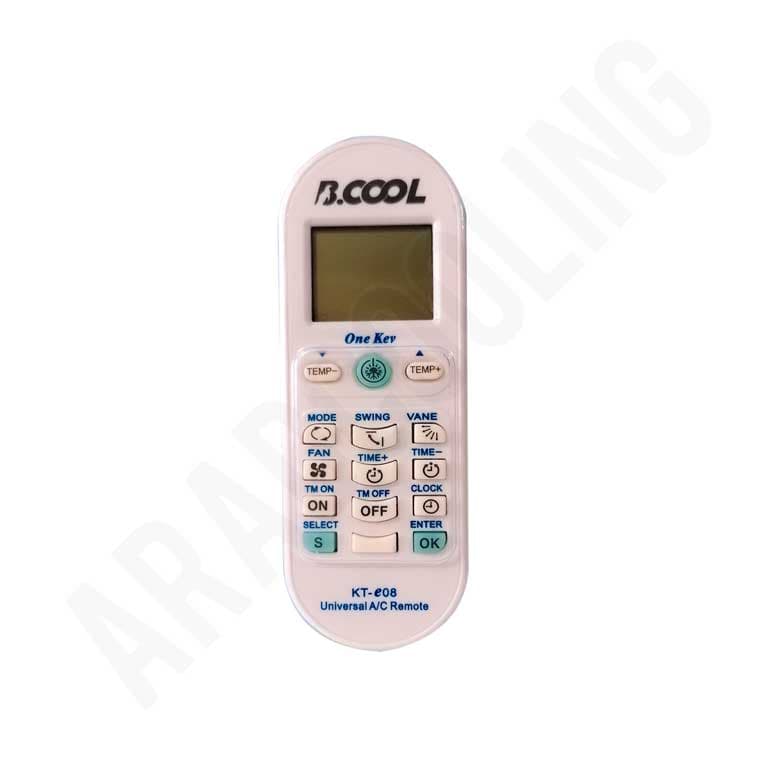 کنترل همه کاره کولر گازی KT_e08 بیکول Bcool