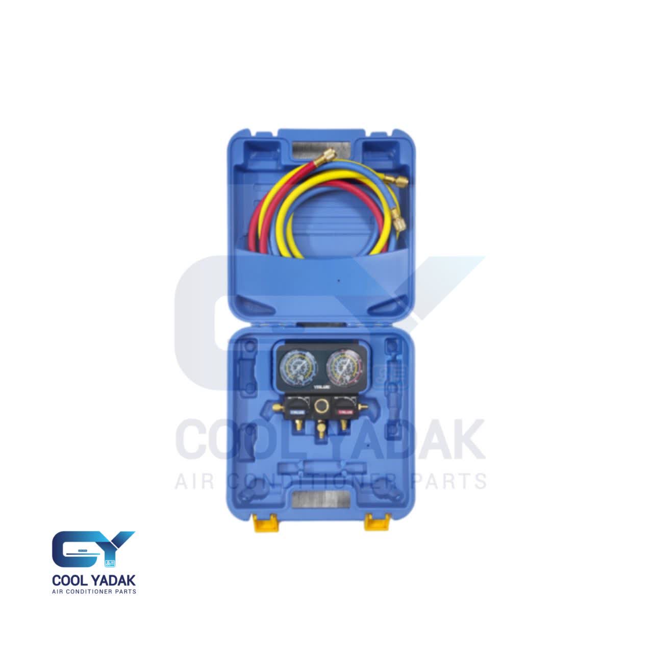 گیج منیفولد سرویس فشار دوقلو ولوو مدل VRM2-B-0501