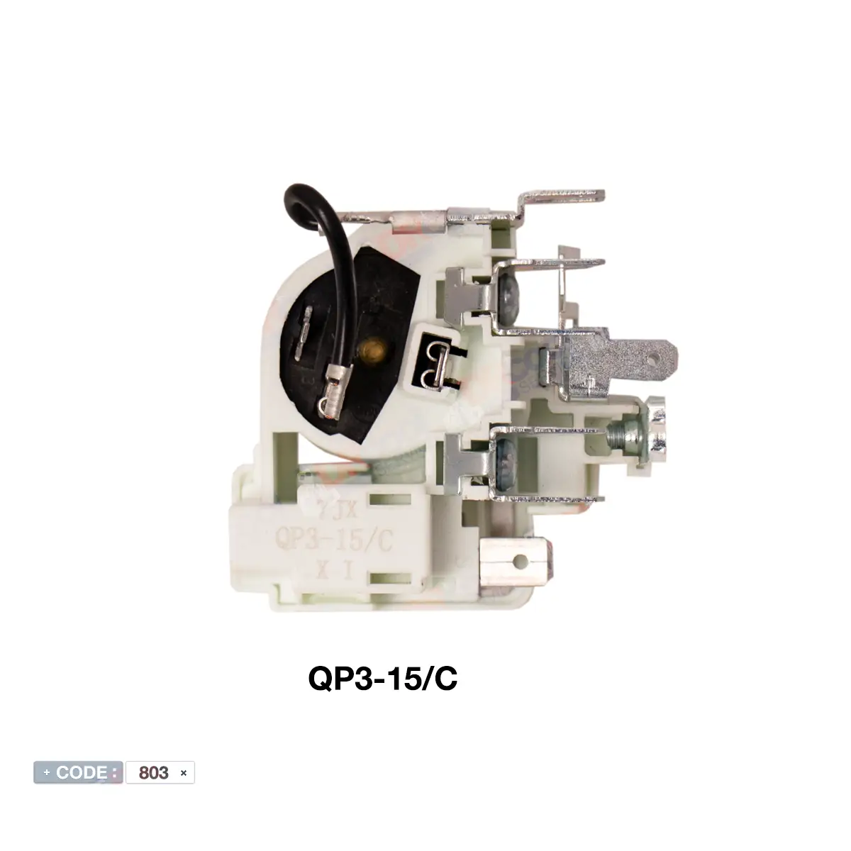رله استارت کمپرسور مدل QP3-15/C