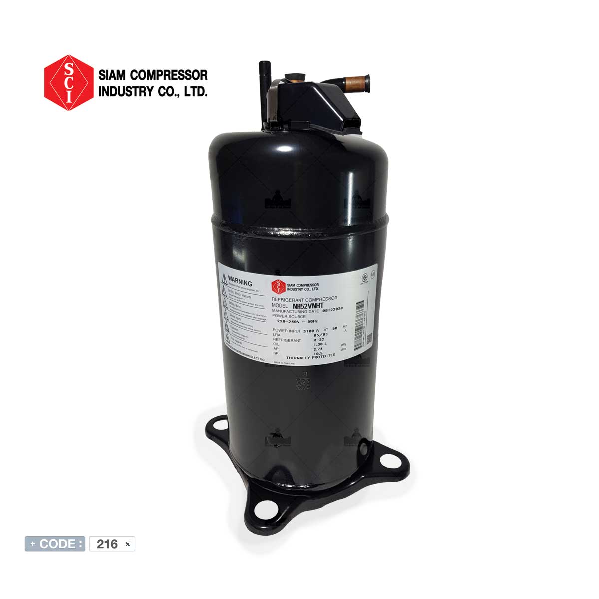 کمپرسور روتاری میتسوبیشی 32 هزار NH52VNHT